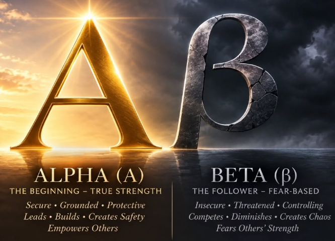 The Alpha–Beta Dynamic: When Power Is Real vs When It Is Forced